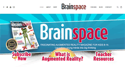 Desktop Screenshot of brainspacemagazine.com