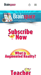 Mobile Screenshot of brainspacemagazine.com